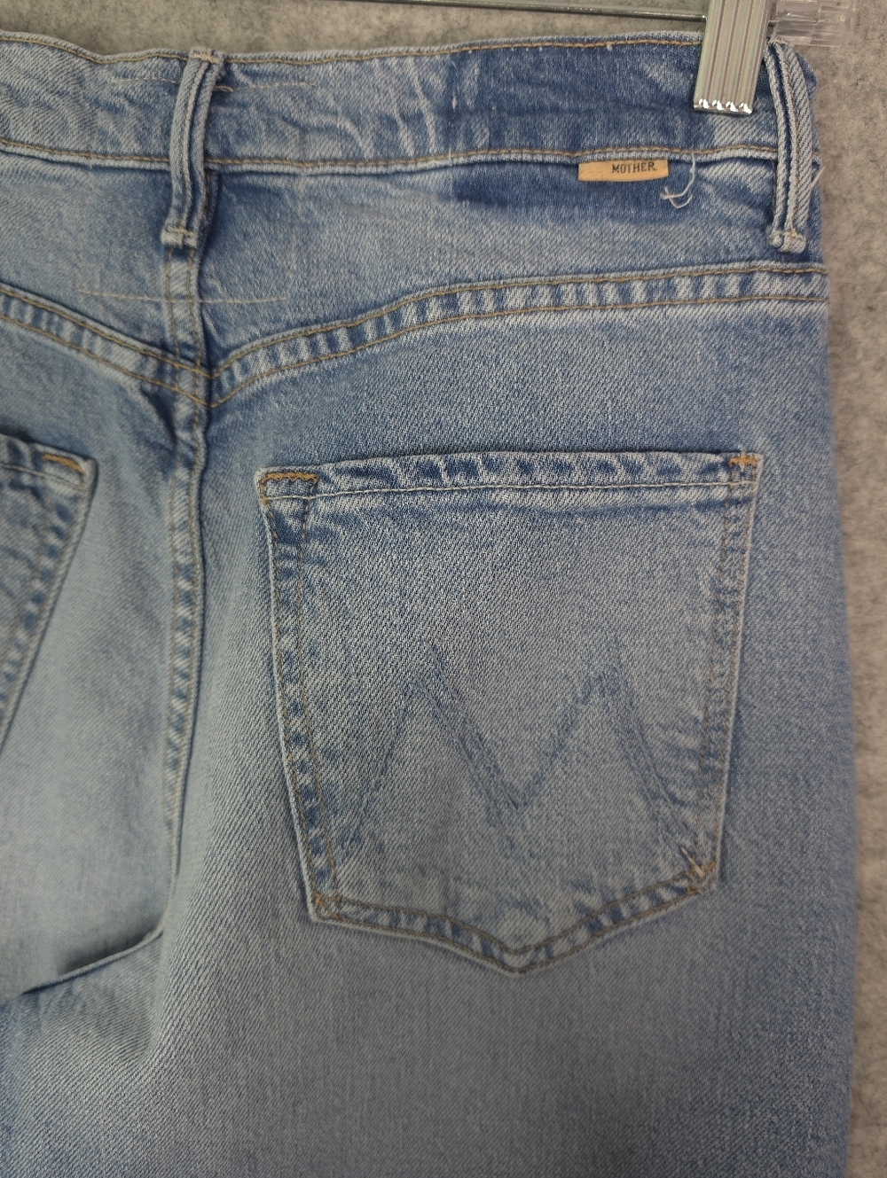 Mother The Lasso Sneak Jeans in Sow Surreal - Picture 7 of 13